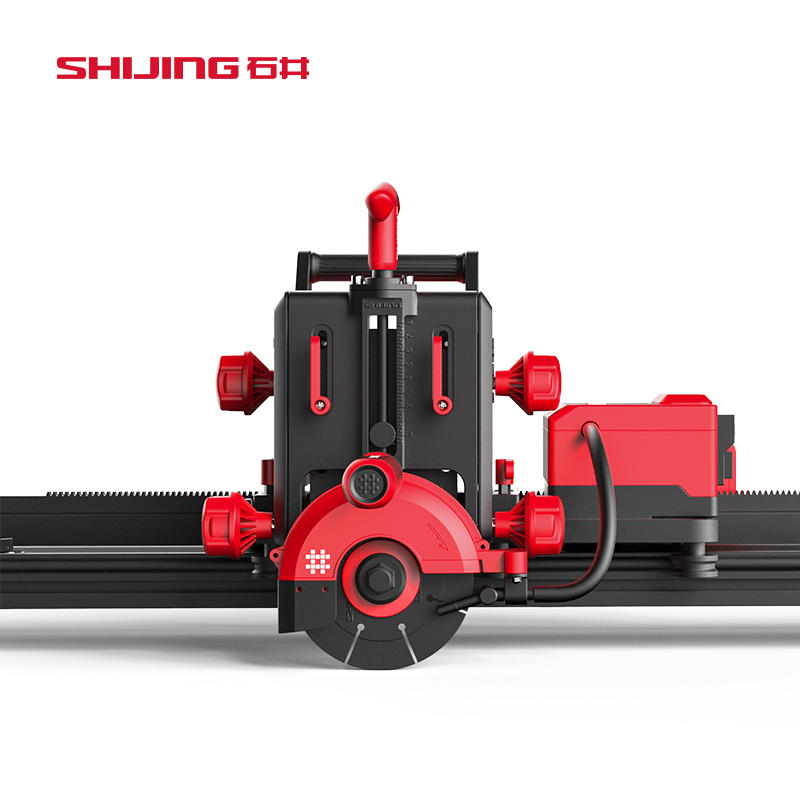 9510-2700mm Electric Cutter For Porcelain Slab With 3380mm Rail